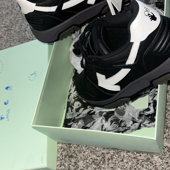 Out of Office Leather Sneakers off whites - Picture 4 of 4